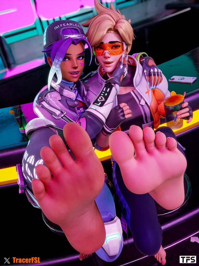 Thumbnail Erotic Overwatch Tribute: Kyoto709's Sombra & Tracer Creation | rule34feet