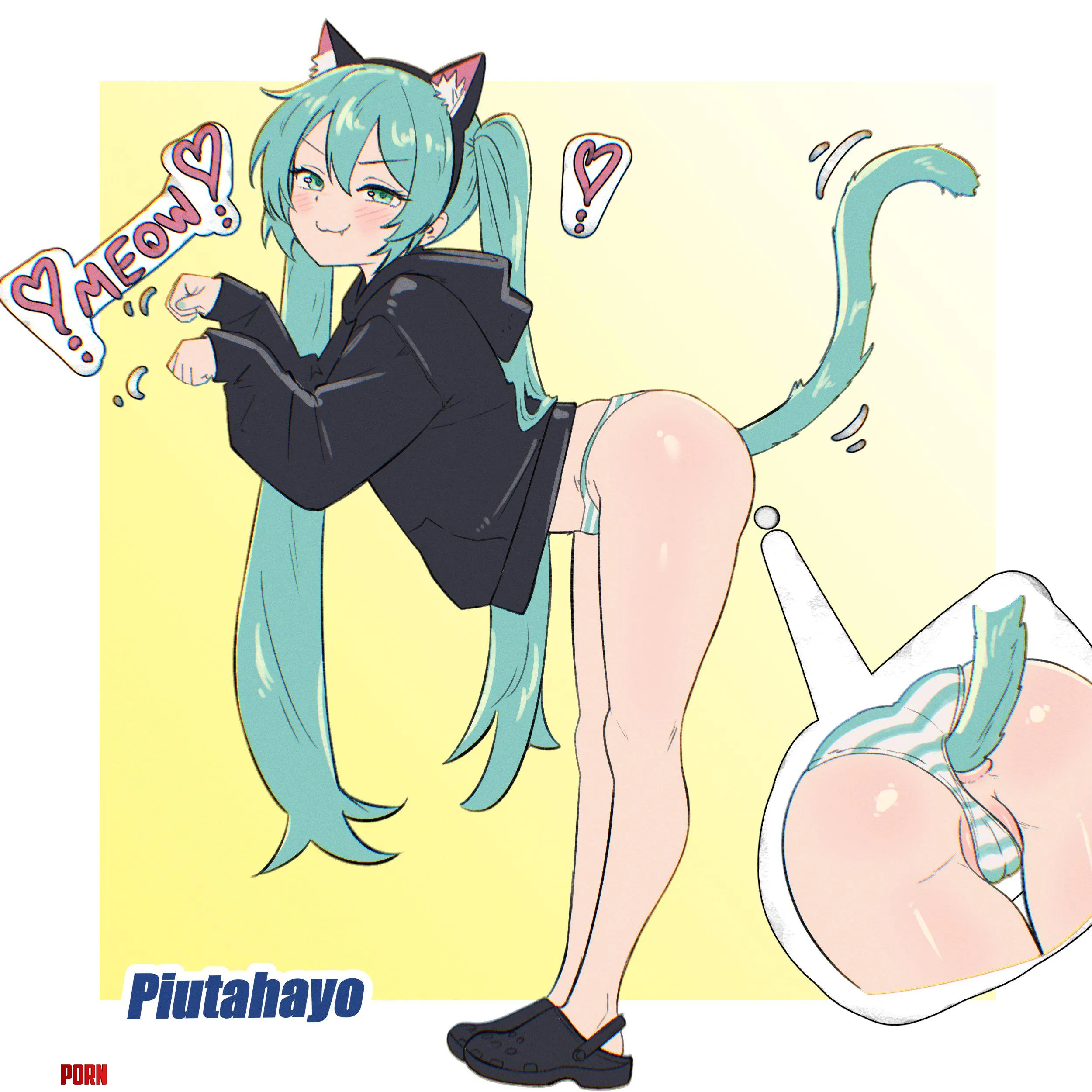 Secret of Miku's tail (piutahayo) [vocaloid] by Cream77700