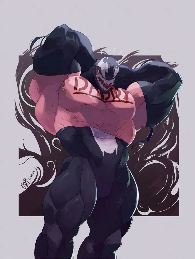 Thumbnail Venom OC by muscatmana | Baramanga Article