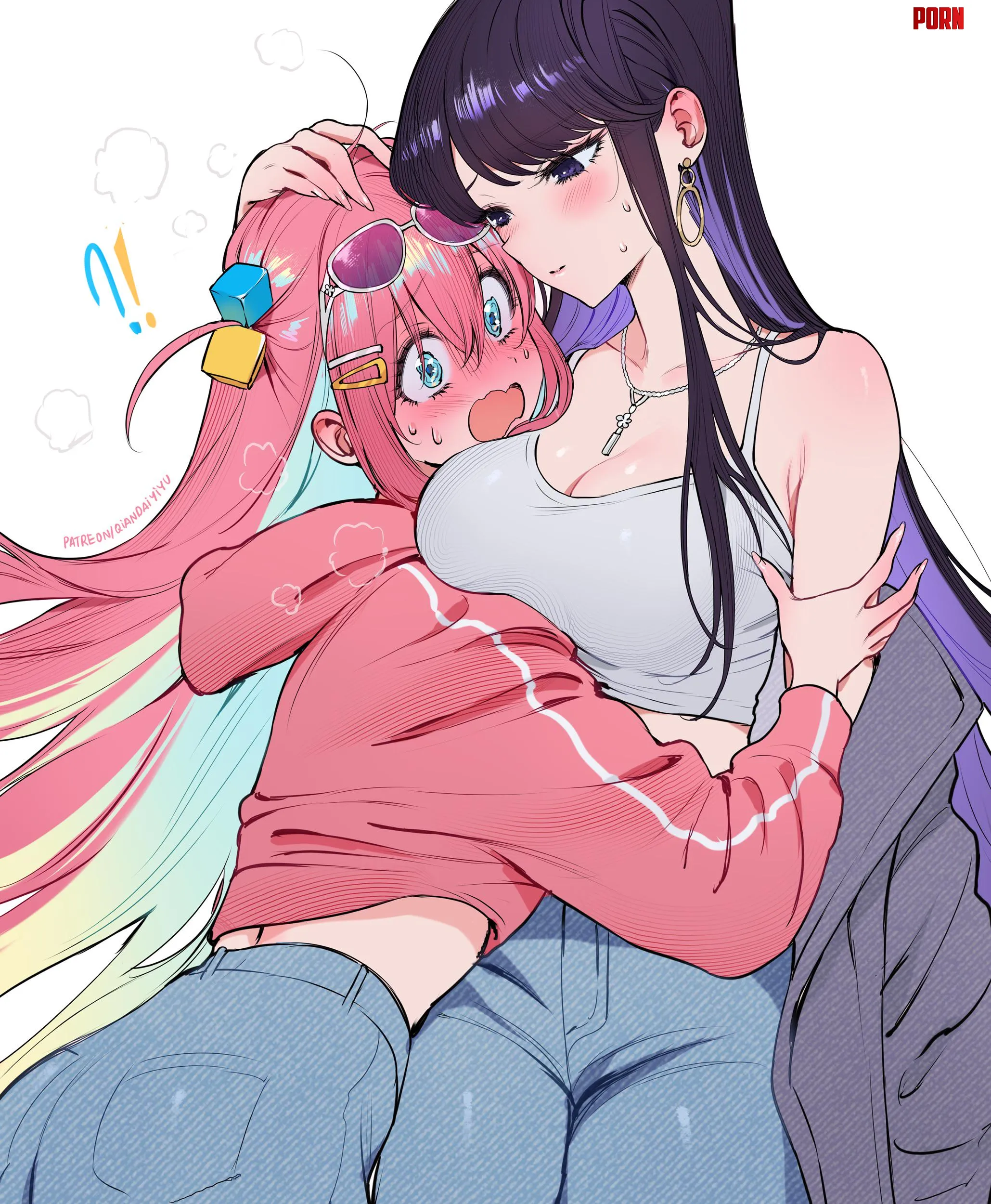 Hitori & Komi [Bocchi the Rock!] [Komi Can't Communicate] by Silent_Steak_9540