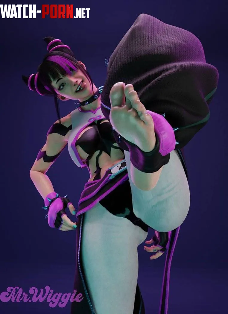 Juri Han [Street Fighter] (mrwiggle3d) by Kyoto709