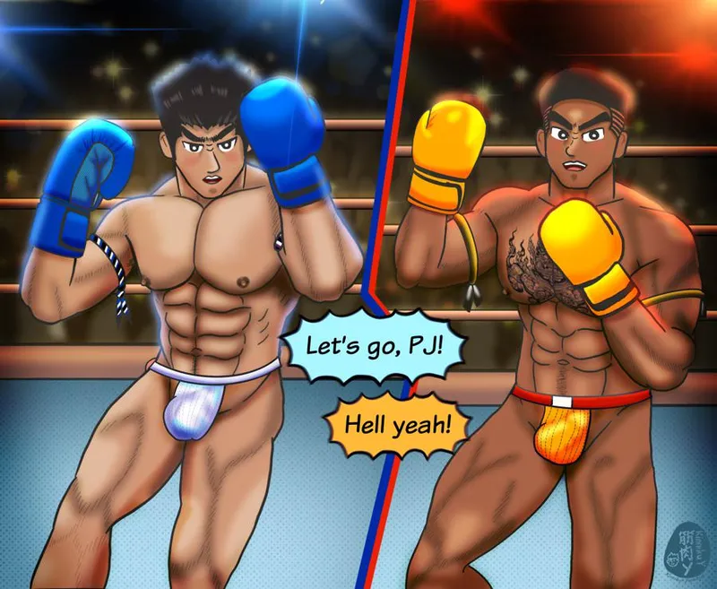Thumbnail Muay Thai Battle PJ VS Daiki OC by KinnikuY | Genre: Baramanga