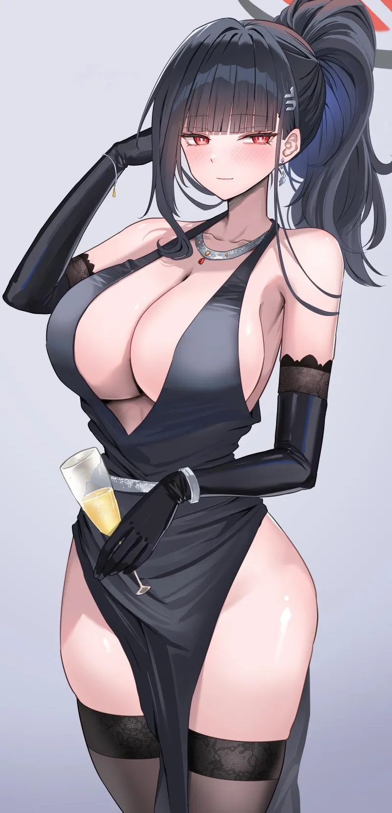 Thumbnail Happy Birthday Rio in Evening Dress for Her Party (将軍/chuckni1) by elegantloveglimmer | Ecchi