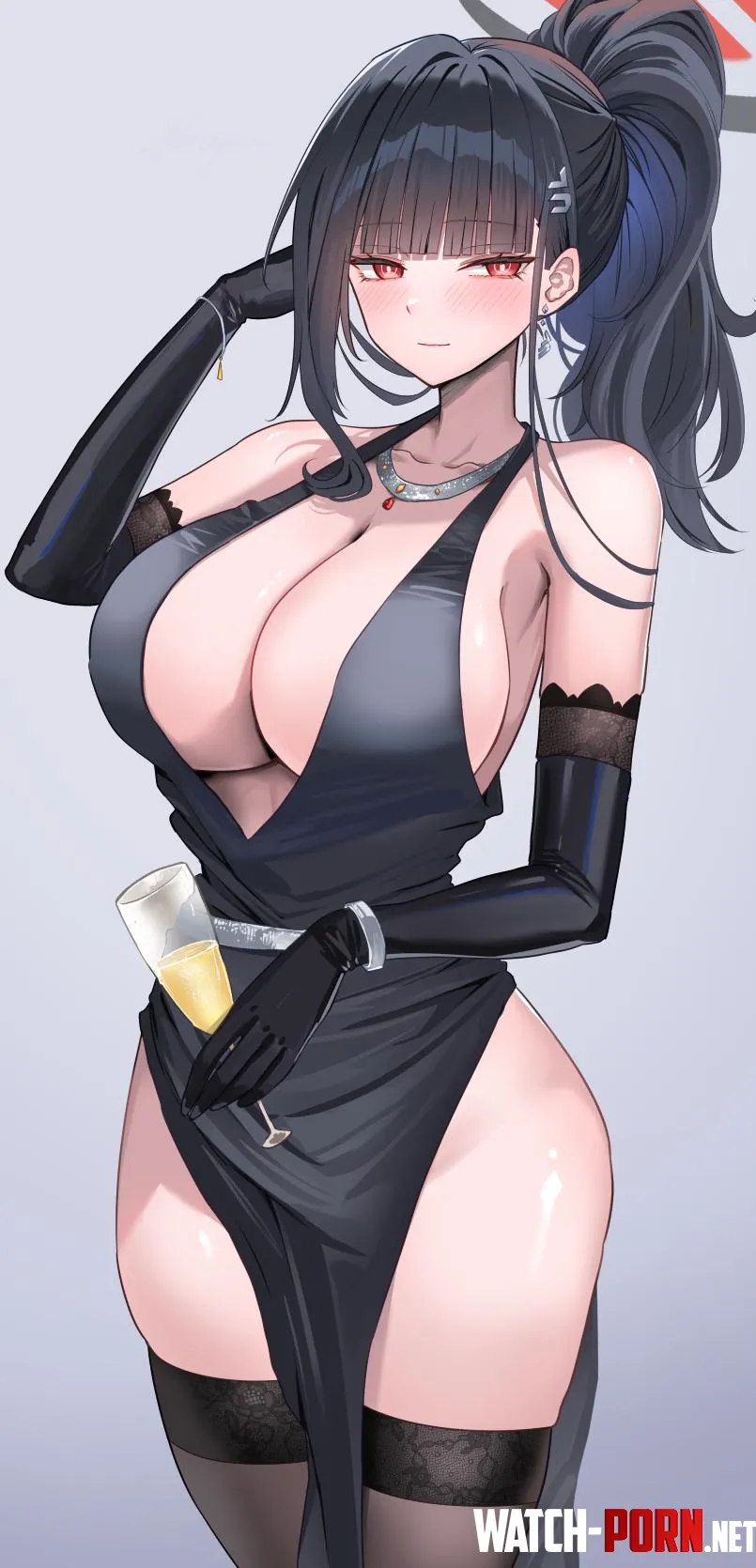 Happy Birthday Rio in evening dress for her party (将軍 / chuckni1) by elegantloveglimmer