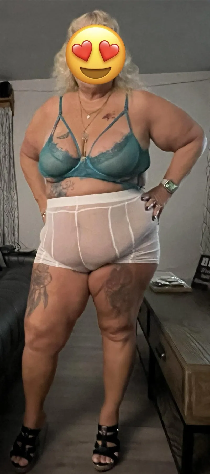 Thumbnail See-Through Shorts Seduction | Smokinhotgranny38DDD | Thicker
