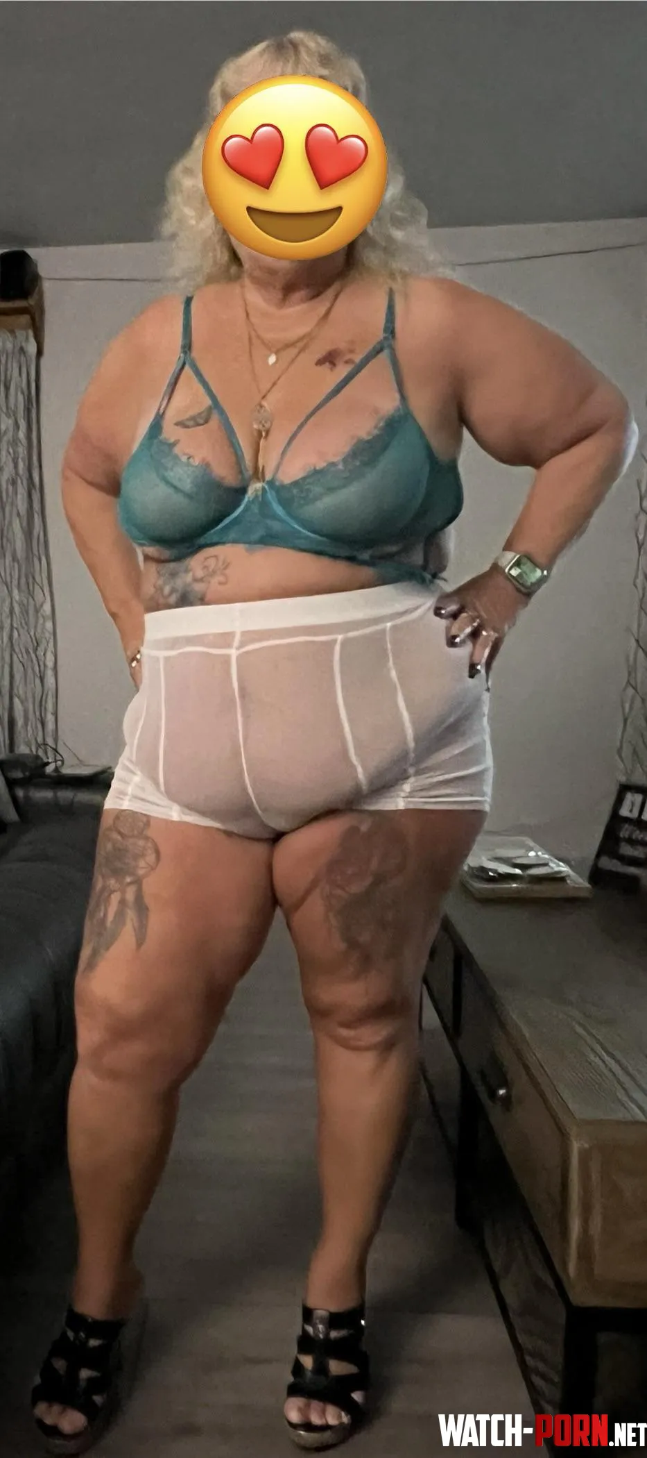 Nothing like see through shorts by Smokinhotgranny38DDD