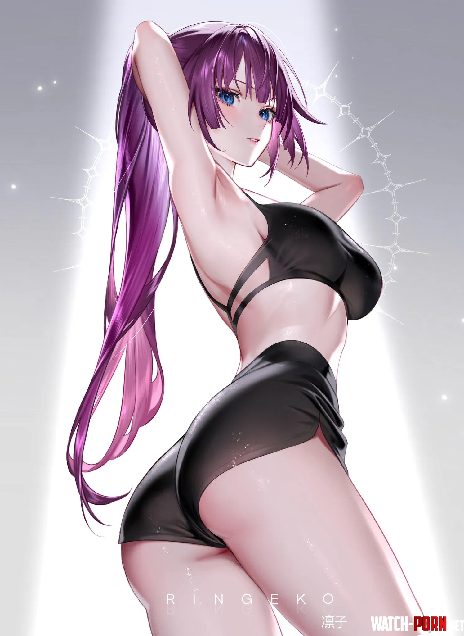 Casual Hitagi by xSaviour_N