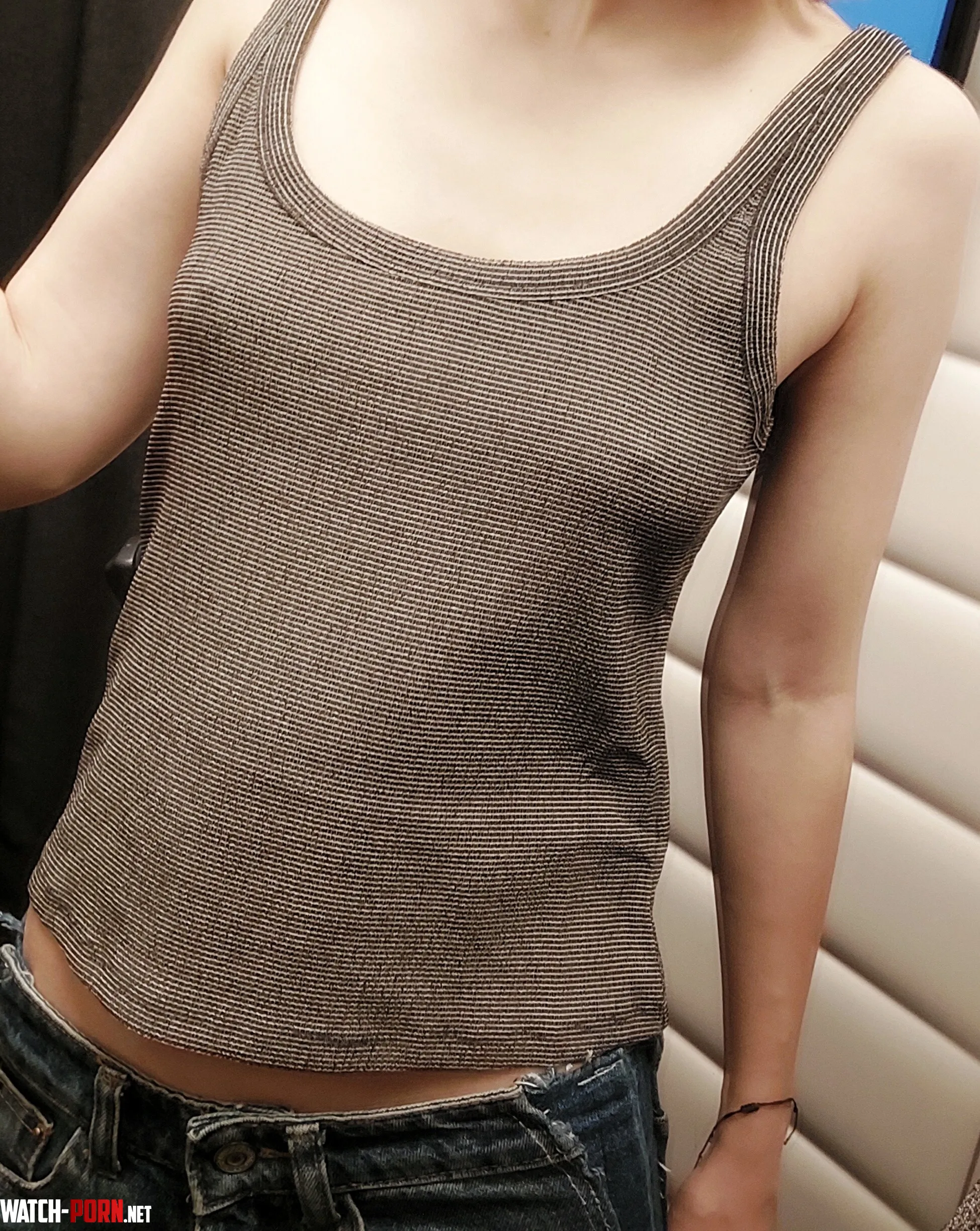 Just a casual braless outfit by SashaBarefoot