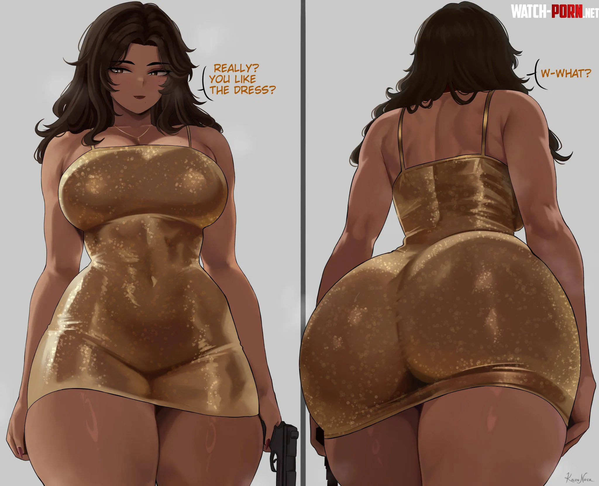 Lucia's Dress (KalenNoir) [Grand Theft Auto 6] by Bazaarthrone