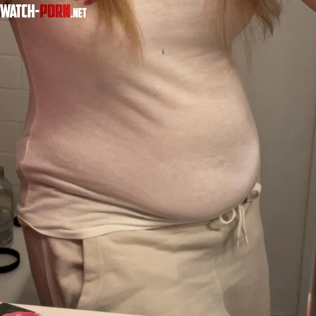 God.. look at this fatty potbelly. So big and overfed, hanging down from all that heft. Pure fat from all the calories I give to this gut.. not my fault it’s hard to satisfy my belly! by msgrowingbelly