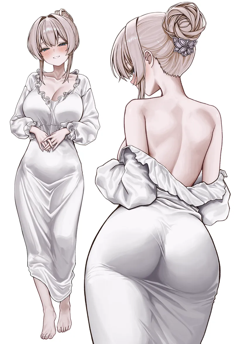 Thumbnail AnimeBooty Spotlight: Erin Tsukasa in Pyjamas by llamanatee