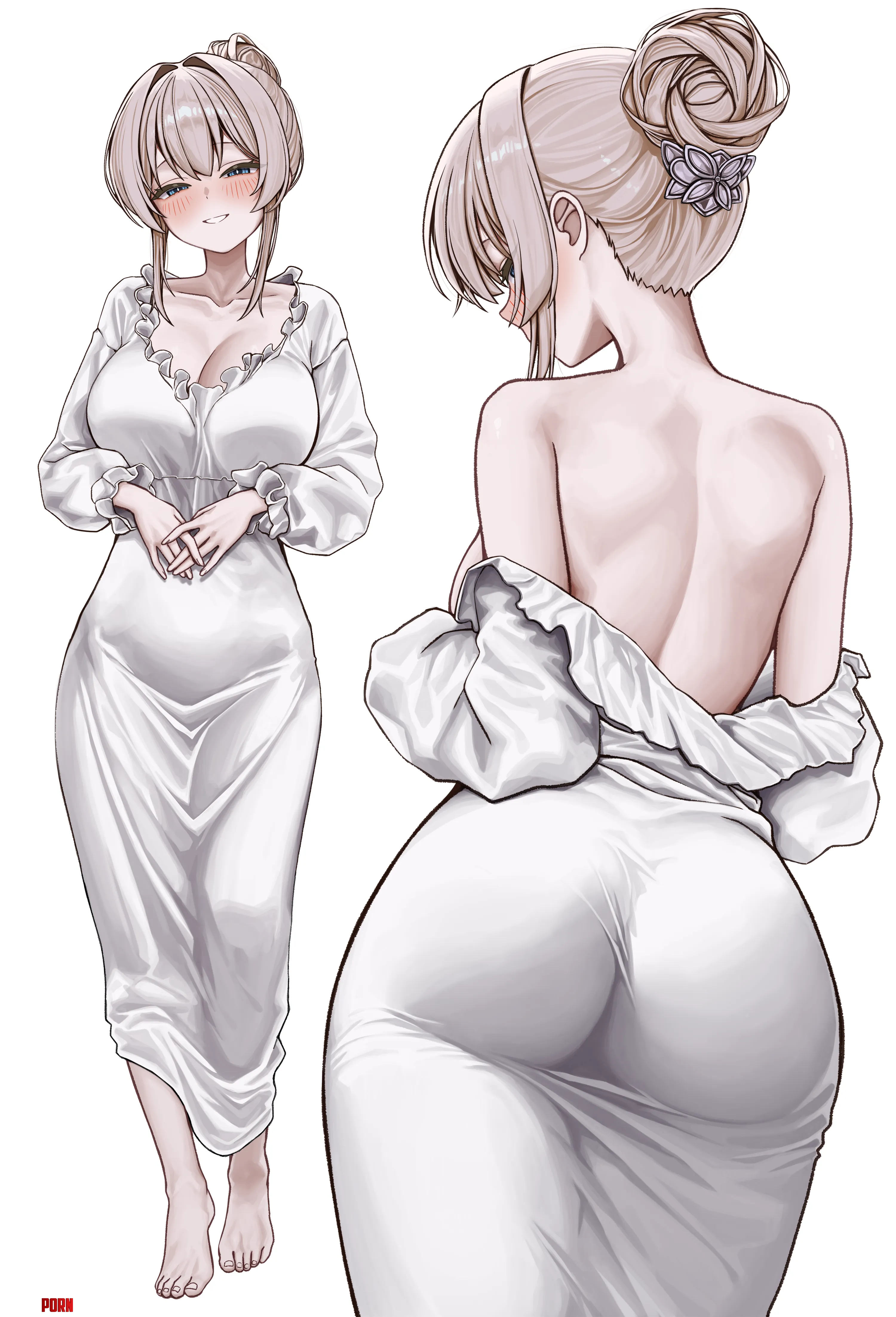 Erin Tsukasa in Pyjamas (Gwan-E) [Original] by llamanatee