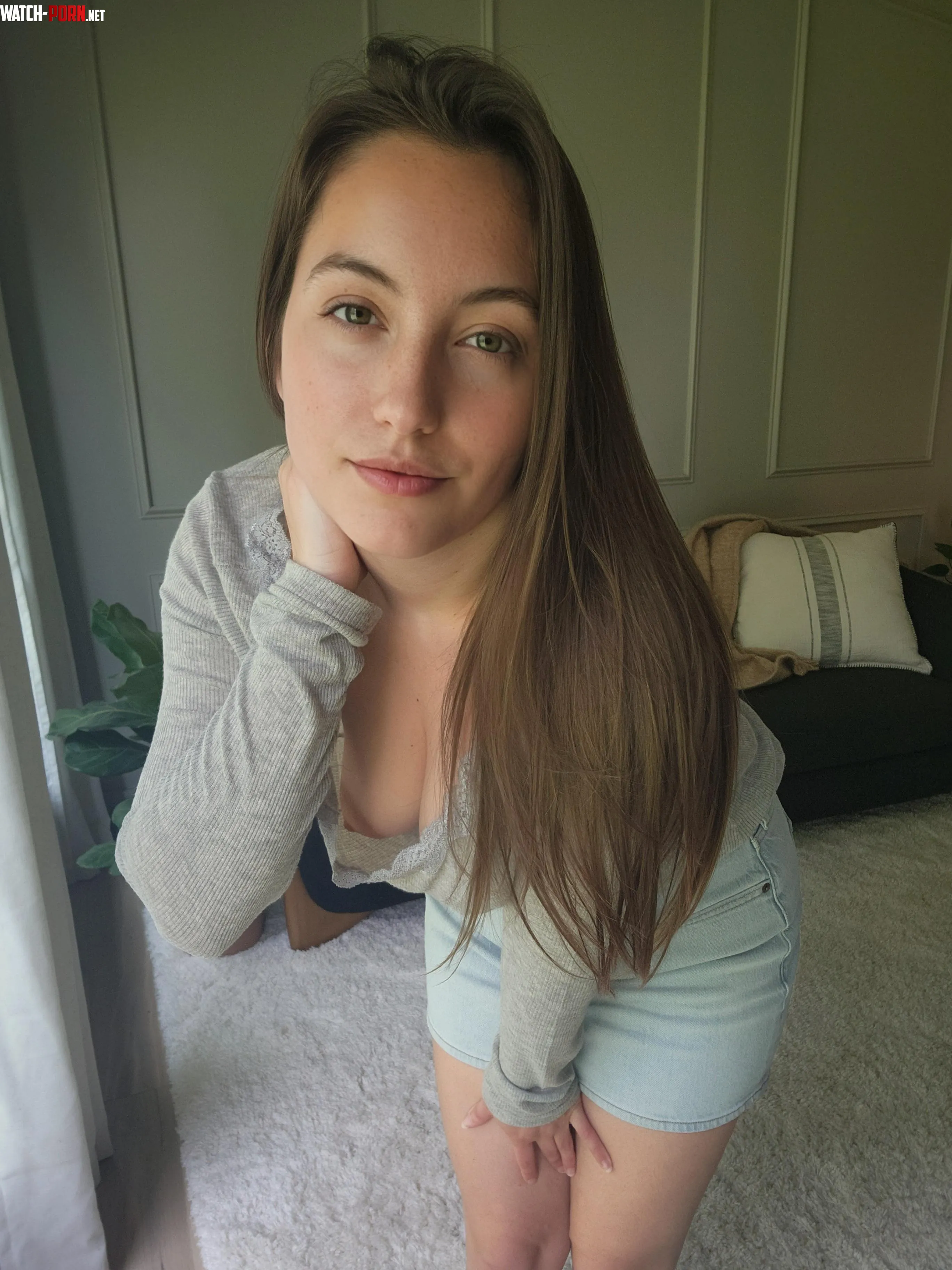 Teasing with a view of my perky titties <3 by SophieTheFox7