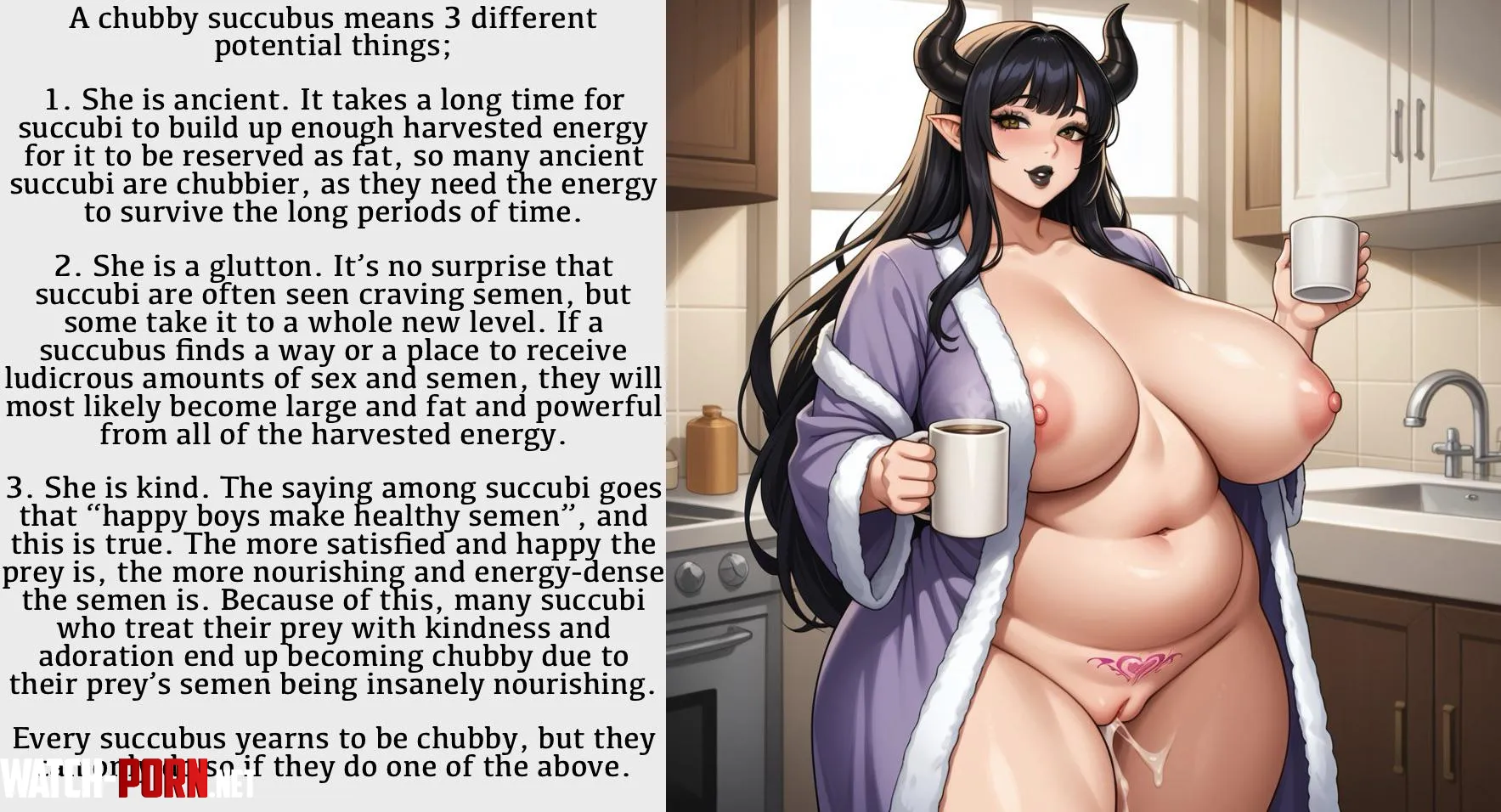 Chubby succubi and how to become one [chubby] [narrative] [semon demonz] by Sir-M-Oxlong