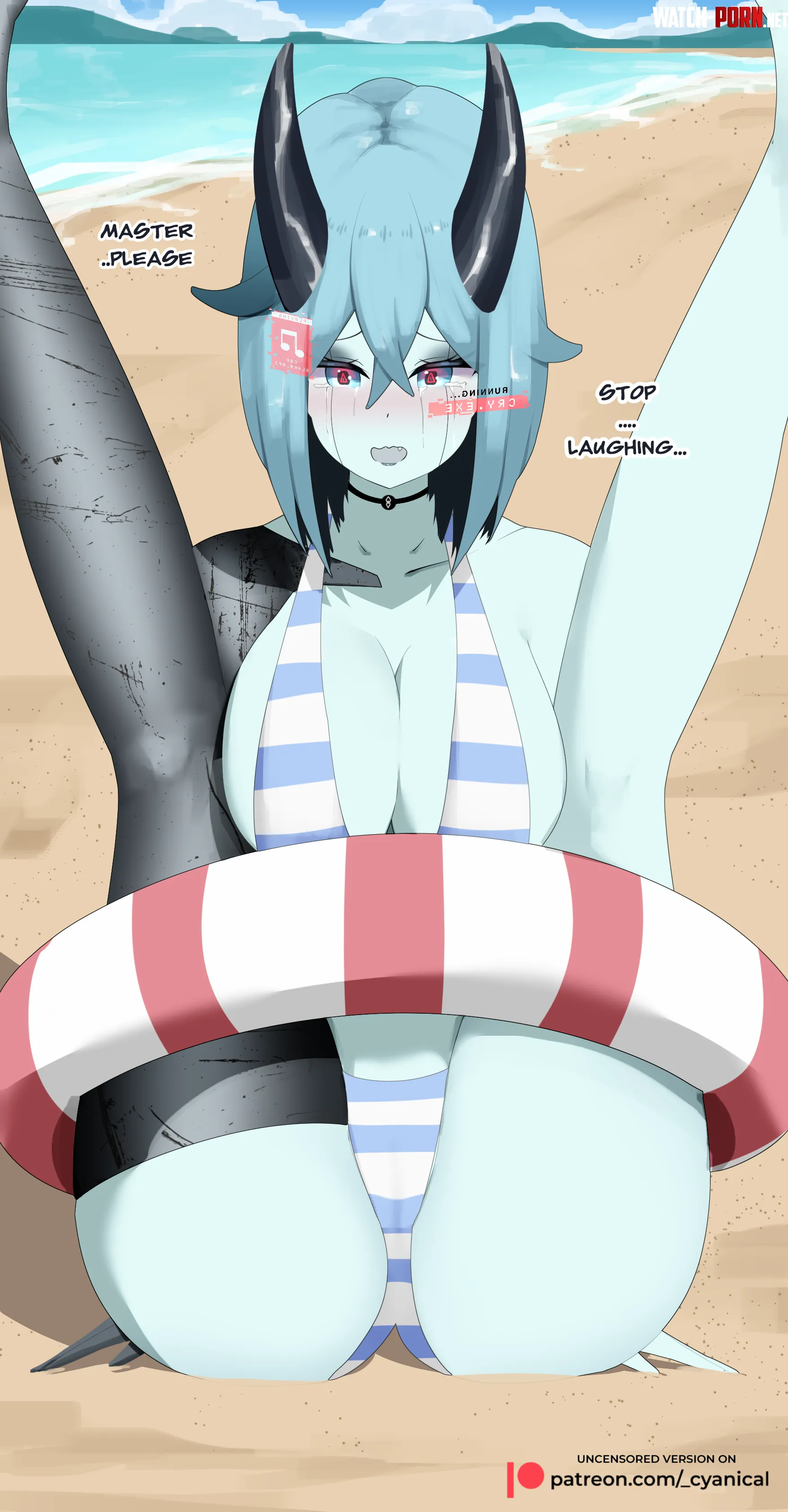 Stuck Robogirl by -Cyanical