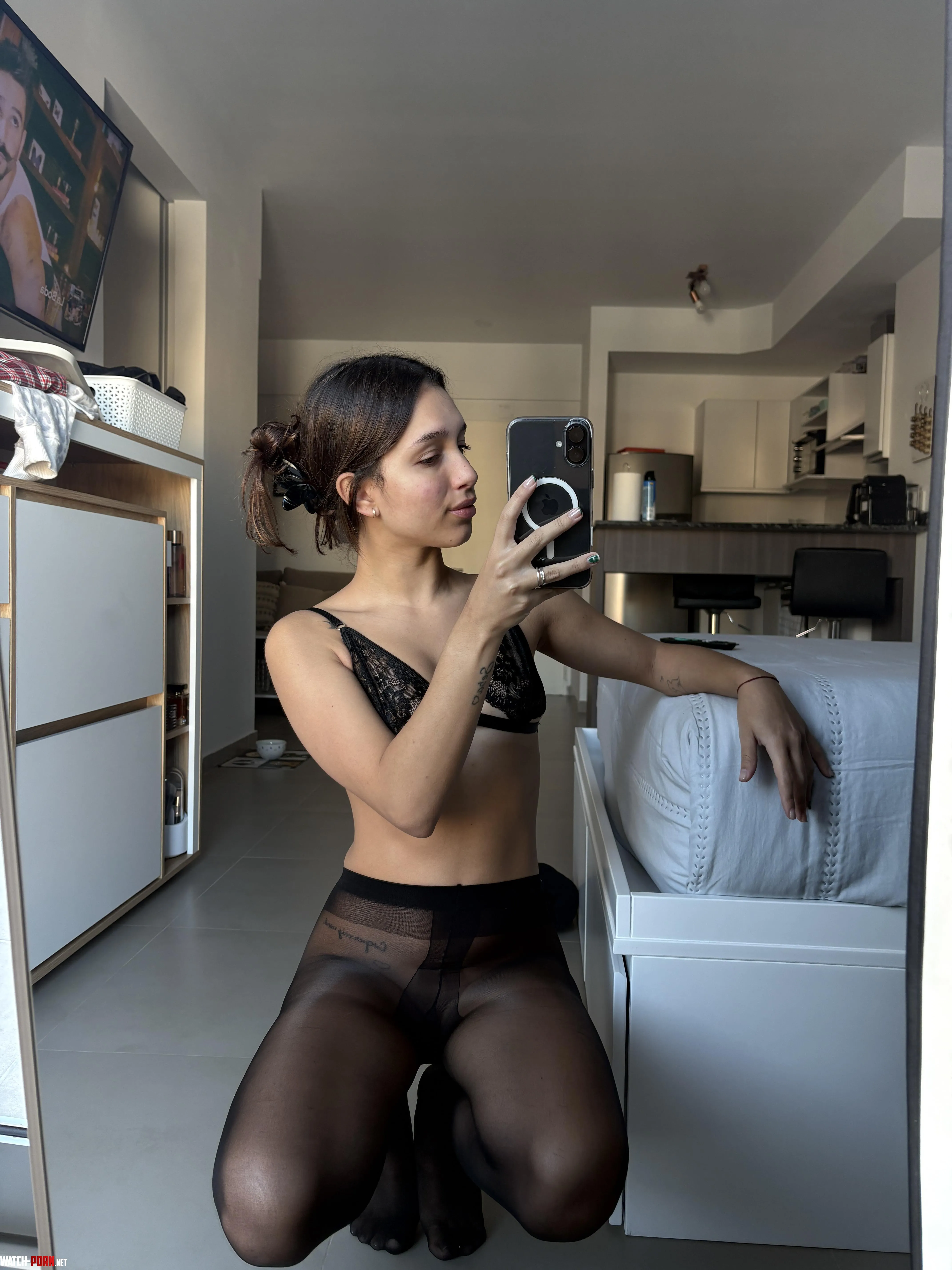 Slipped into my new pantyhose just for you by Simple-Assistant-797