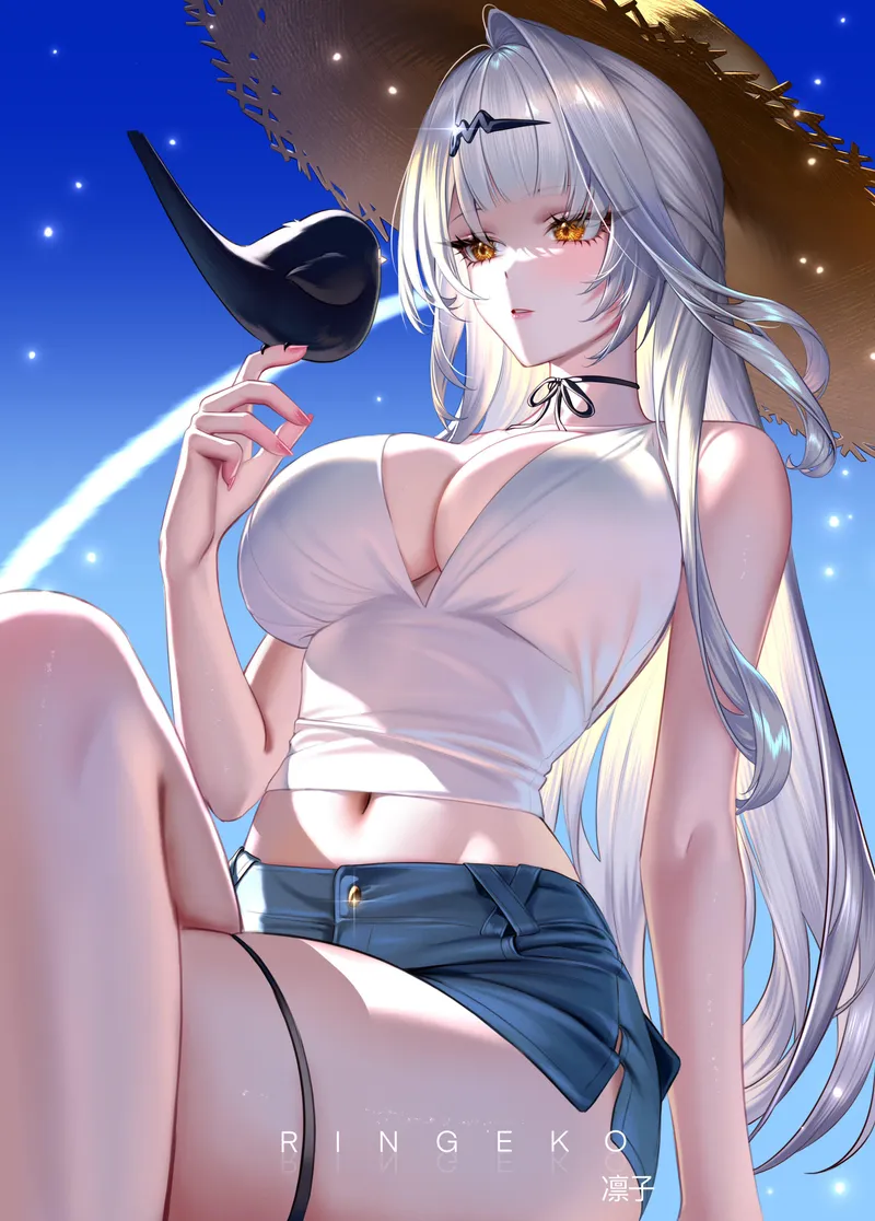 Thumbnail Zenless Zone Zero's Yi Xuan Enjoys Summer in Tank Top - by elegantloveglimmer