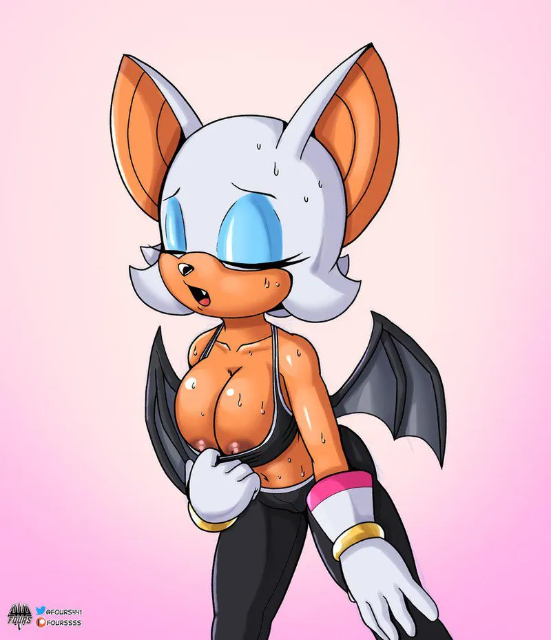 Thumbnail Rouge's Heat: A Fourssss Masterpiece by CalloftheWild69 | SonicPorn Category