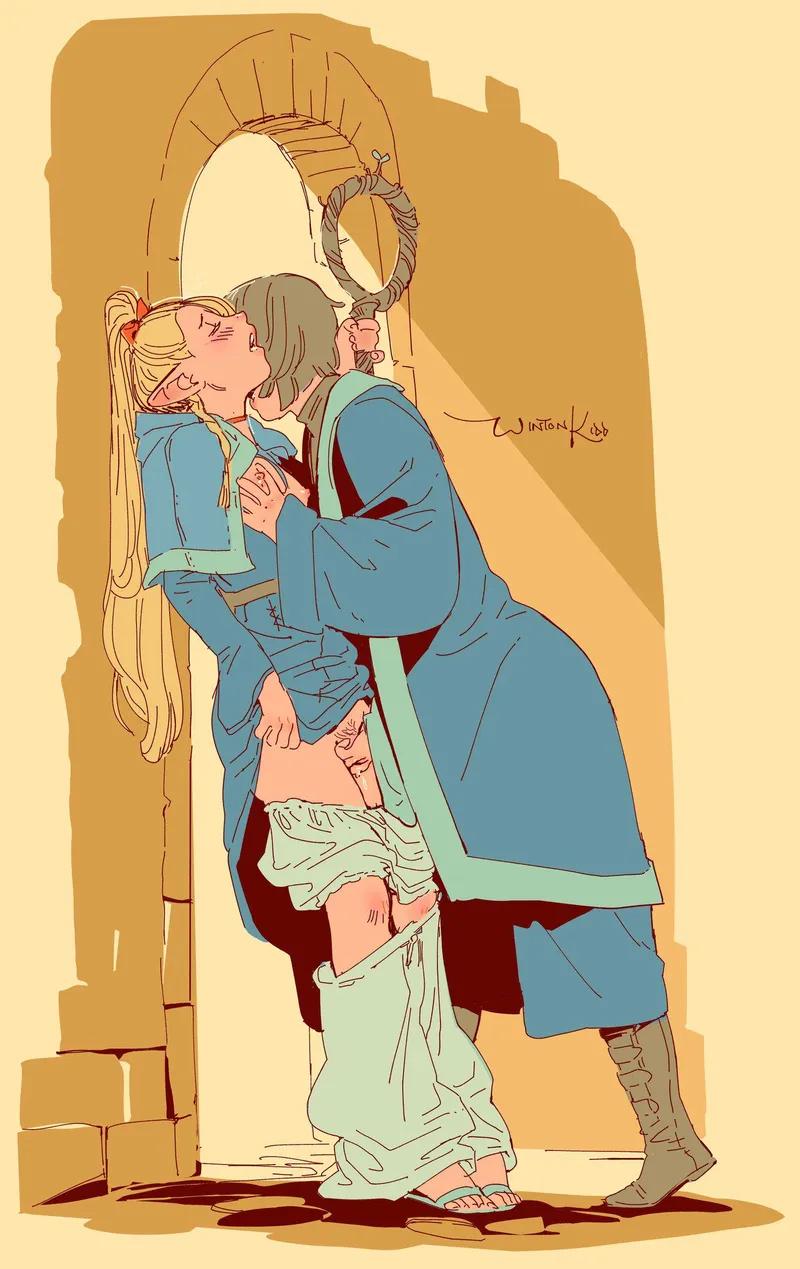 Thumbnail freyhstart Delves into Intimacy: 'Falin and Marcille's Connection in Danmeshi'