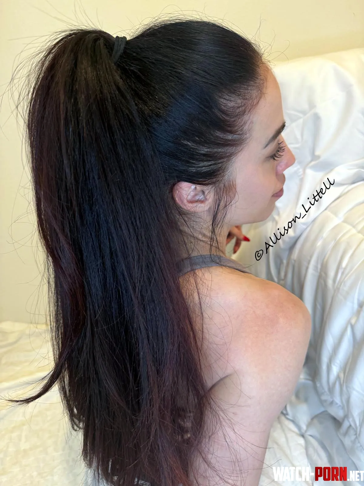 Casual ponytail by Allison_Littell_