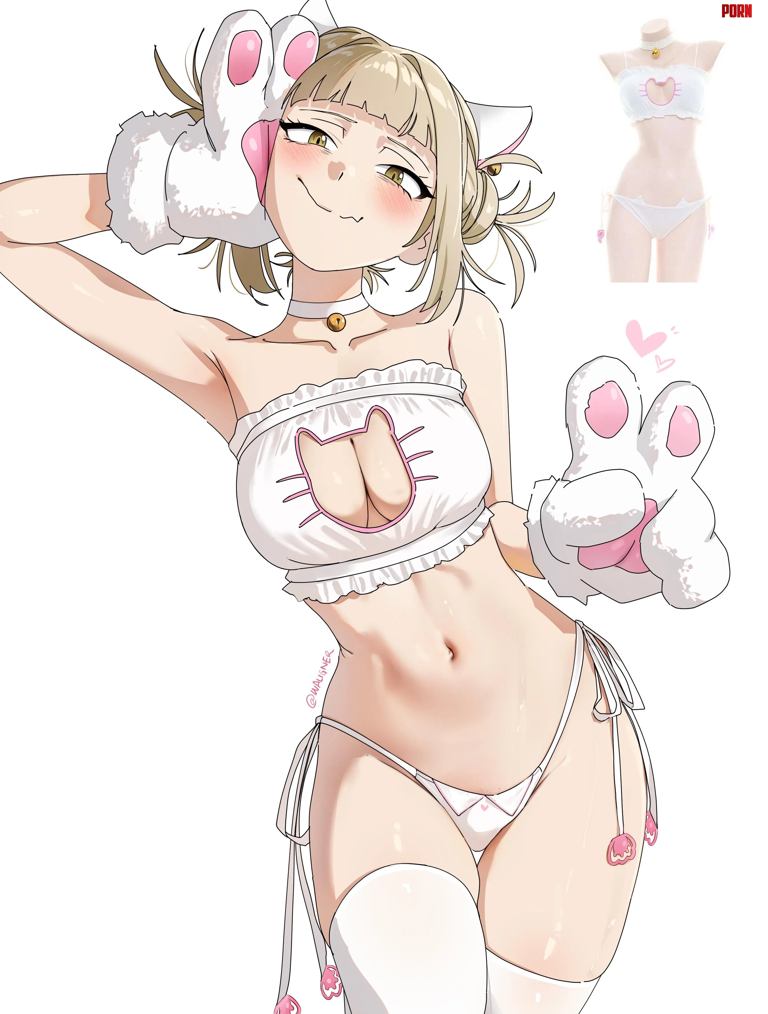 Neko Toga (Waligner) [My Hero Academia] by Silent_Steak_9540