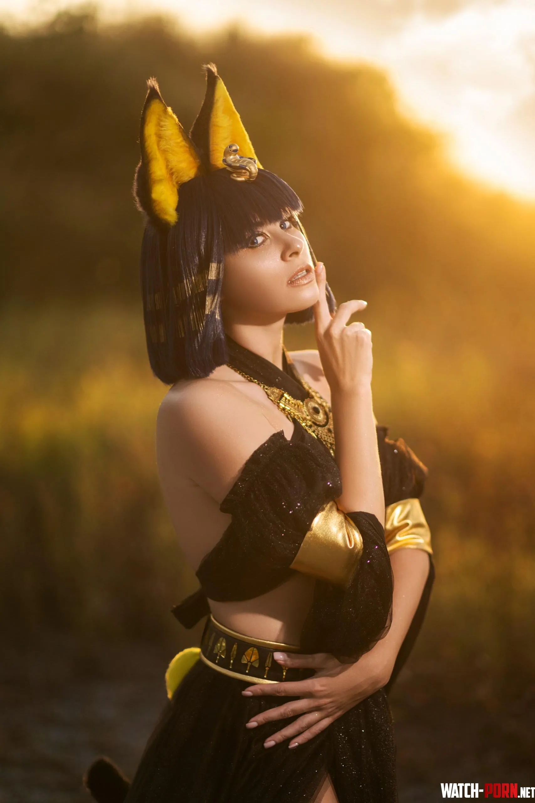 Ankha from Animal Crossing by Yuna Kairi by YunieSunshine