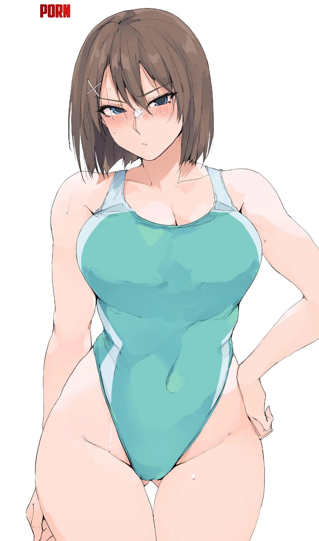 Competition Swimsuit Maya (zekkyon) [KanColle] by llamanatee