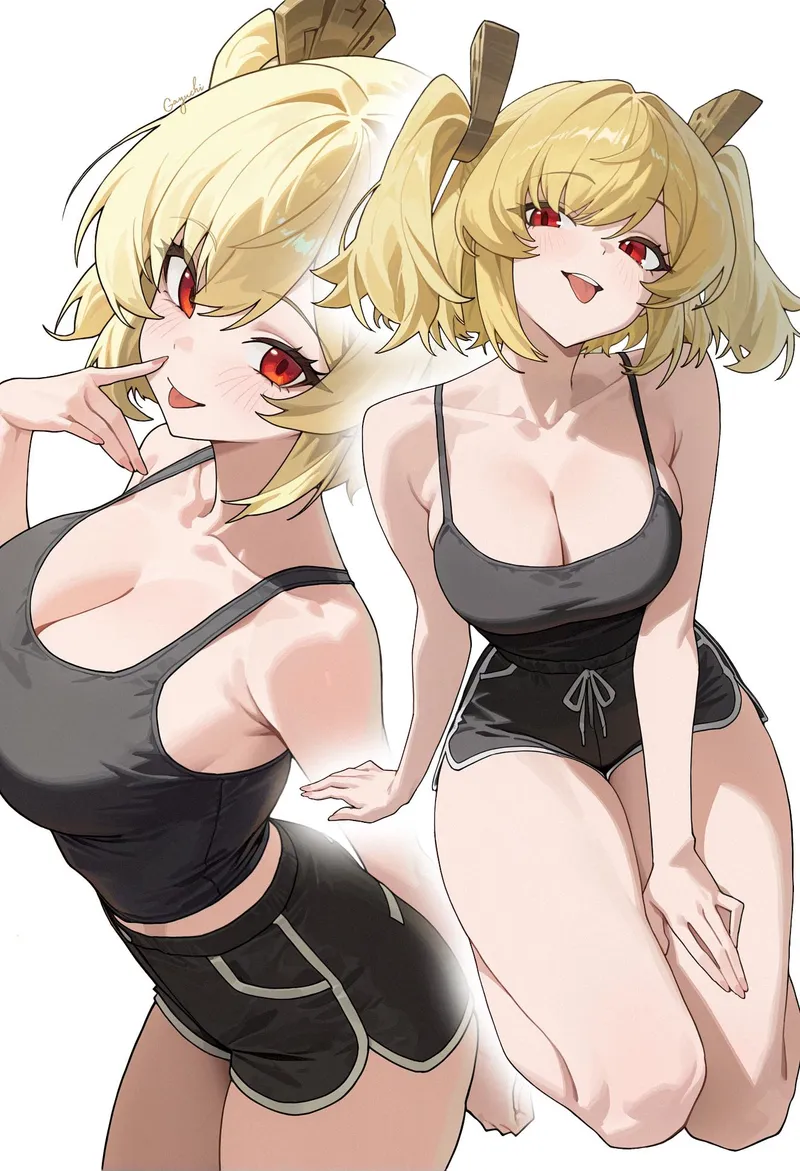 Thumbnail Burnice's Alluring Appeal in Thighdeology
