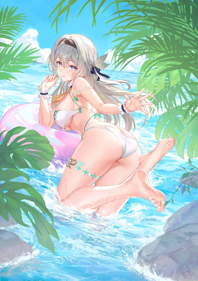 Thumbnail Radiant in Swimwear: Unveiling Swimsuit Firefly | Silent_Steak_9540