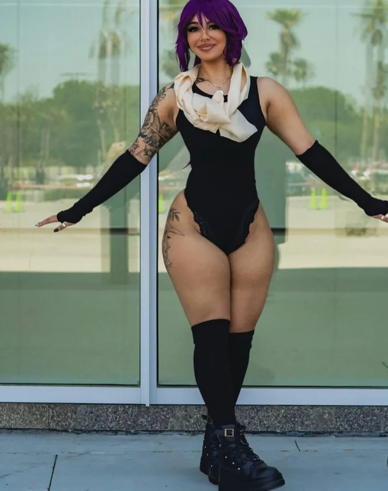 Thumbnail Ultimate Yoruichi Shihouin Cosplay by flowerprincesslove | Bleach_Hentai