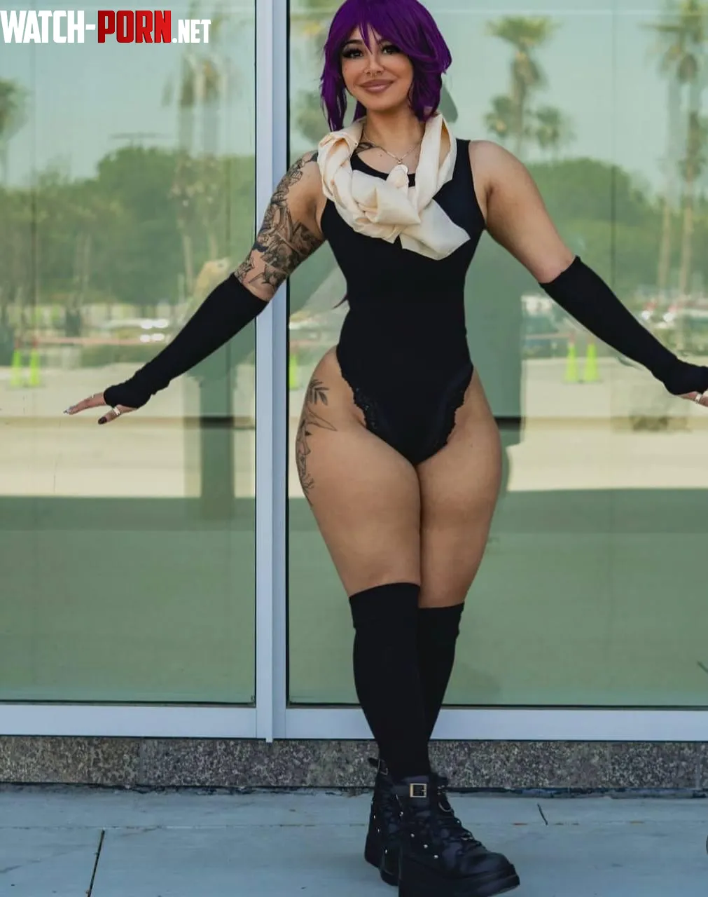 Yoruichi Shihouin cosplay! by flowerprincesslove