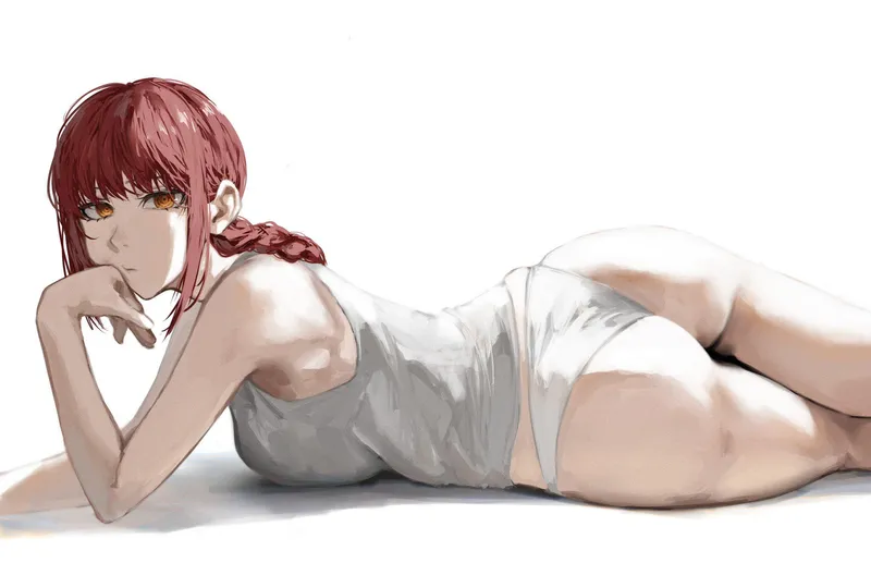 Thumbnail Makima Panties Unveiled: freyhstart's Ecchi Delight
