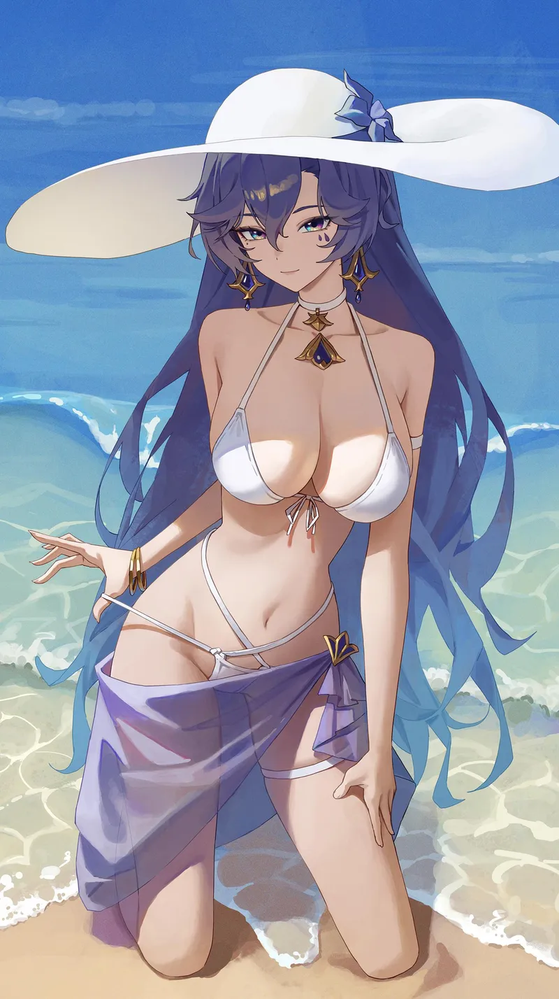 Thumbnail Lamidraws' Cantarella in Bikini and Sarong: A Swimsuithentai Review
