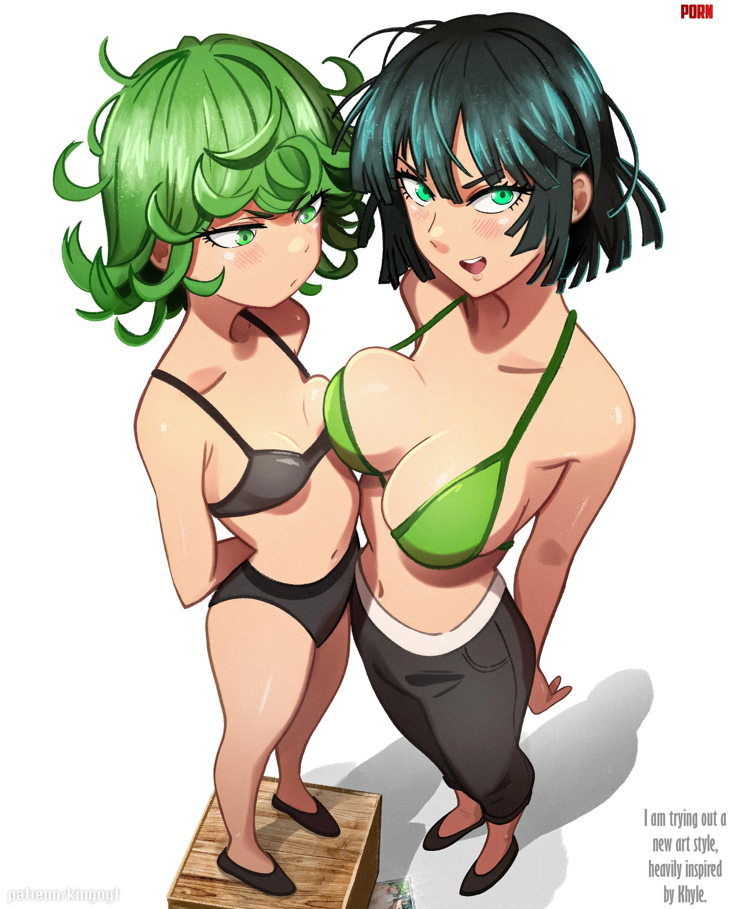 Fubuki & Tatsumaki [One Punch Man] (KingoYT) by MaskedFanaticX