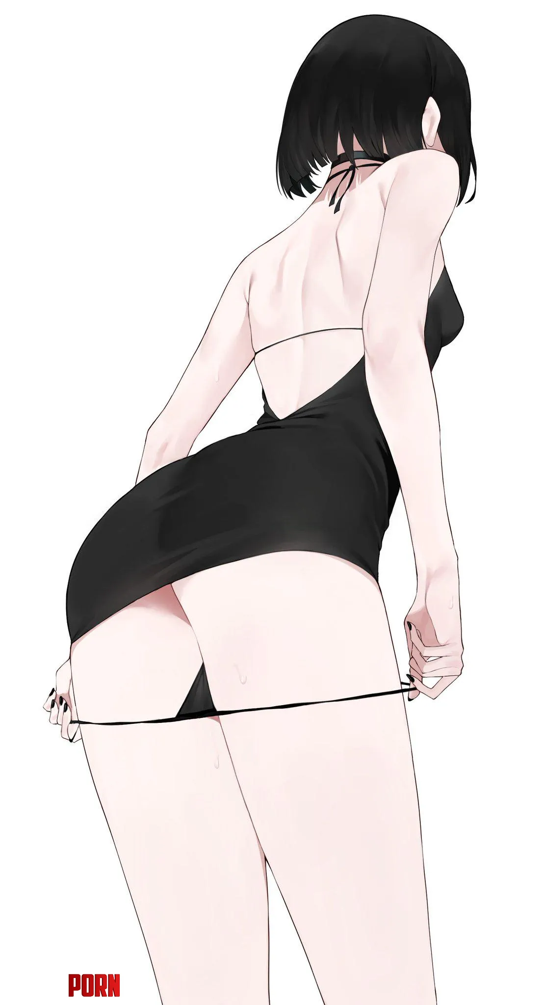 Dropping her panties by NautyNautilus