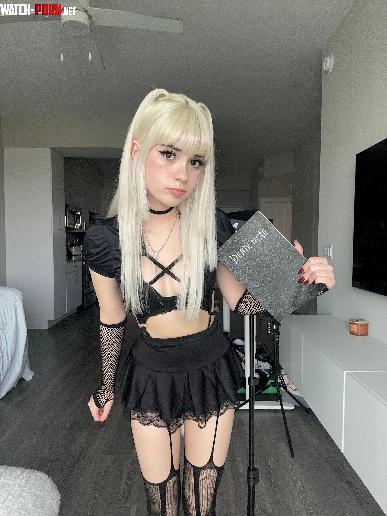 Jessie Rae as Misa Amane from Death Note by Jessie_Ra3