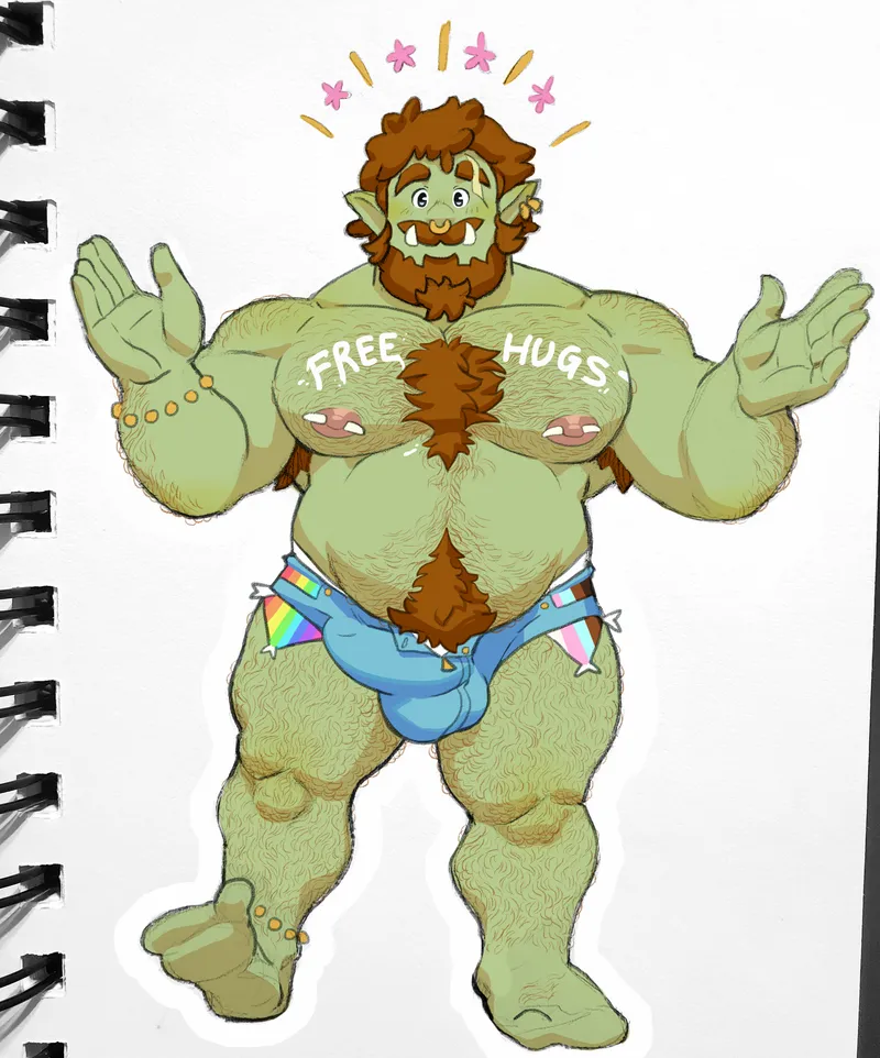 Thumbnail Need a Hug? [OC] by HenThyme in baramanga
