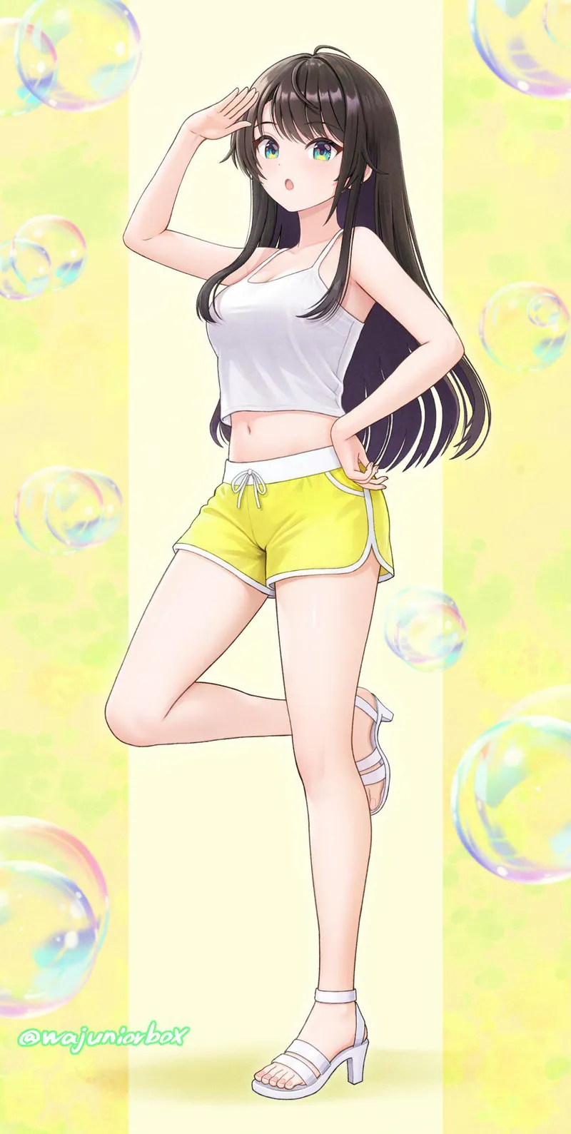 Thumbnail Thigh Vision: Long Hair Subaru from Hololive by A_MASSIVE_PERVERT