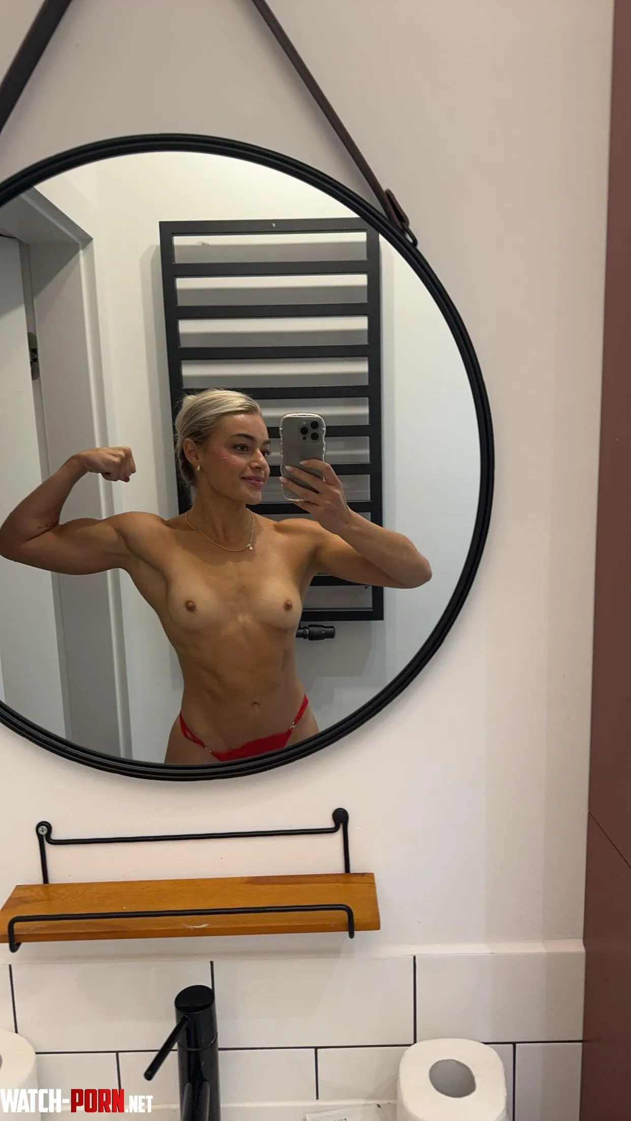 I love taking post-training selfies:) by VelvetModena