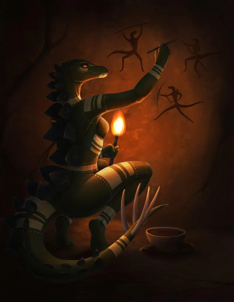 Thumbnail Saurian Storytelling [X] by Fenrirs_moon