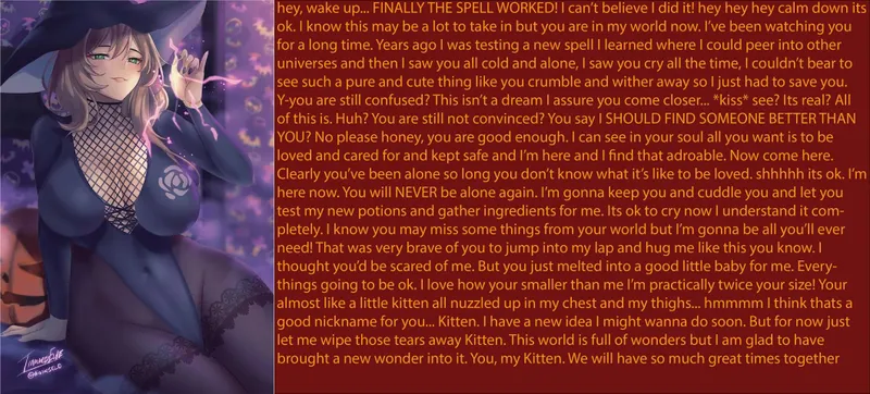 Thumbnail Master Witch's Wholesome Claim by fleetingreturns1111 | Hentaicaptions Category