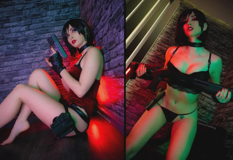 Thumbnail Ada from Resident Evil: Aery Tiefling's Captivating Impersonation