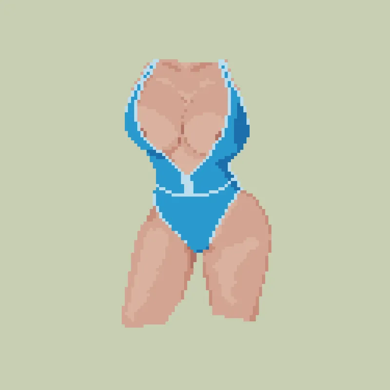 Thumbnail Swimsuit Sunday Delights | PixelArtNSFW by FantasticBoat1101