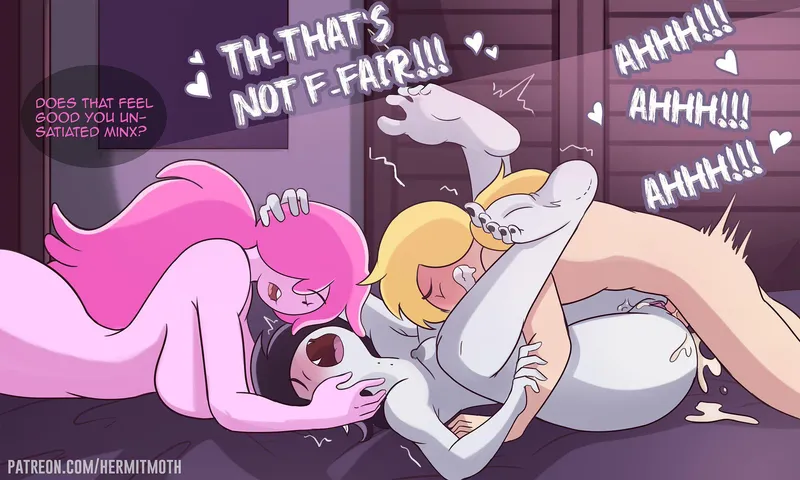 Thumbnail Finn, Princess Bubblegum, and Marceline from Adventure Time: Whimsical Art by NovelSeason2327 - rule34