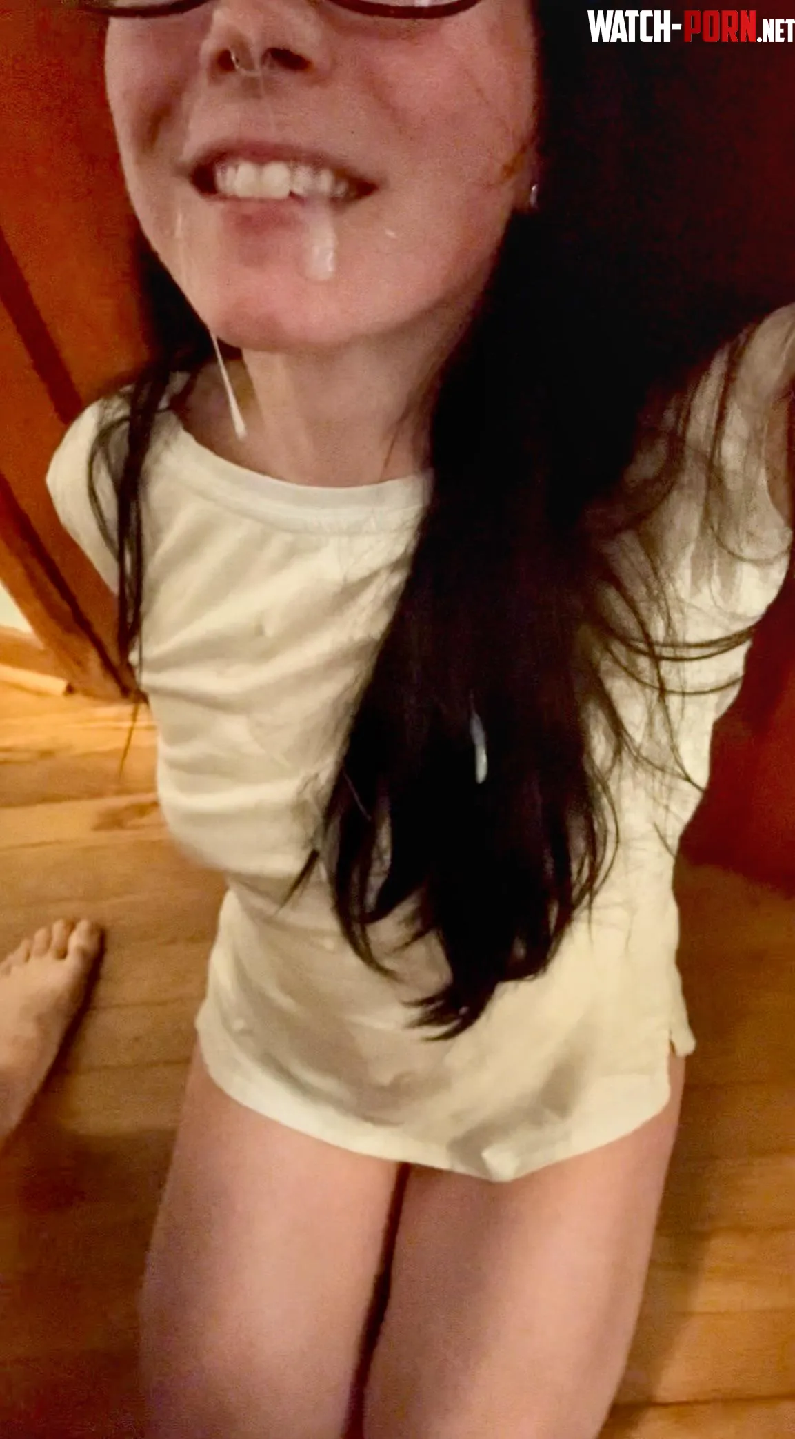 I love when I catch it dripping off my chin! by ctsharing
