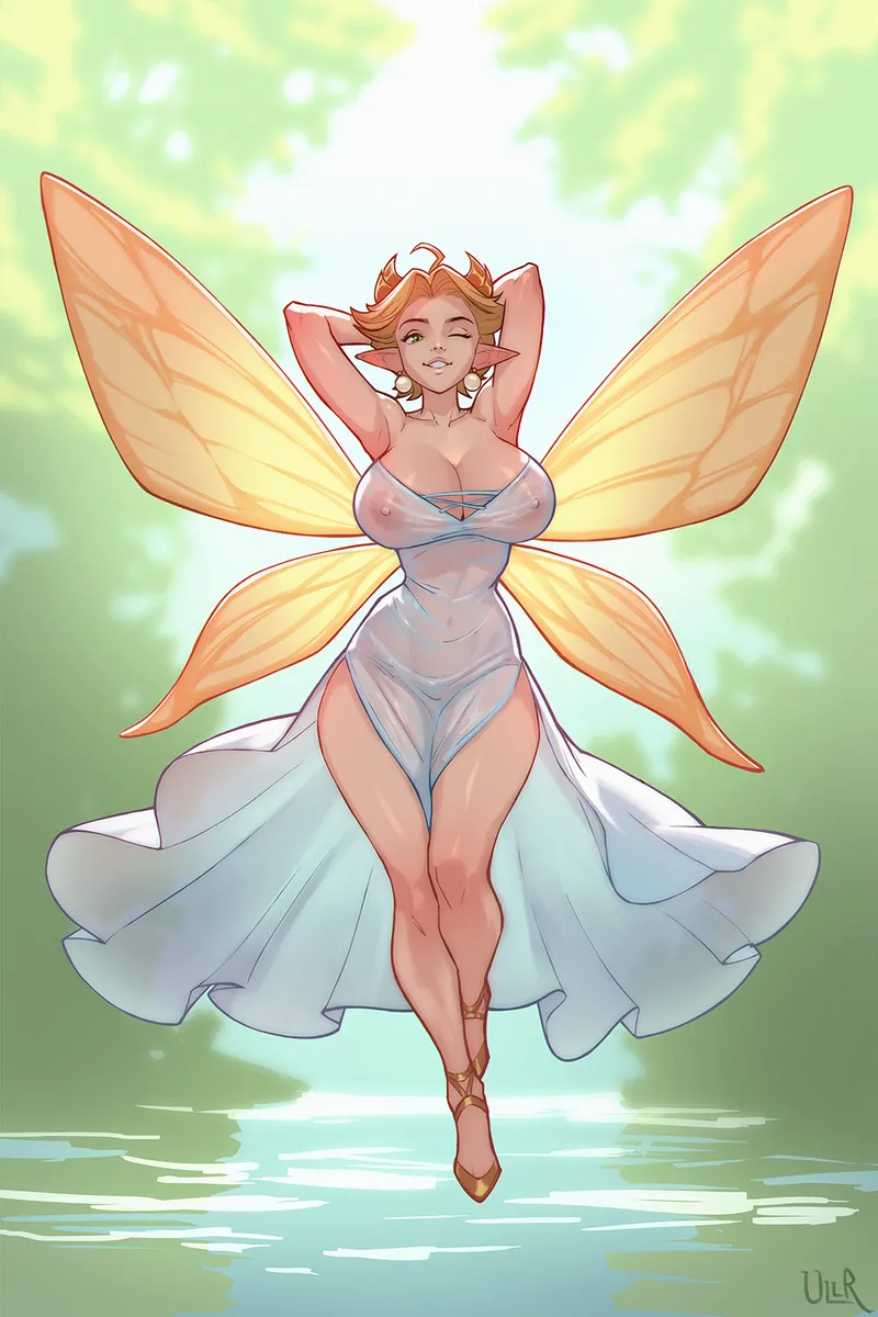 Thumbnail Dace_Digital Explores the Enigmatic Fairy Ullr in MonsterGirl Realm