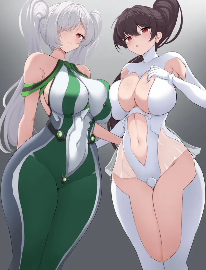 Thumbnail Steamy Ecchi Exchange: Cinderella and Eve Swap by Dull_Profit3539