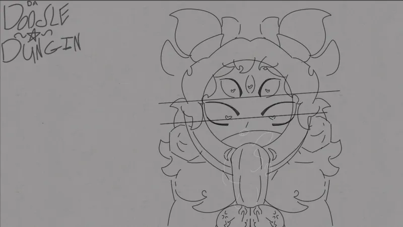 Thumbnail Muffet in da doodle dungin  [by me!] by heyilike2draw