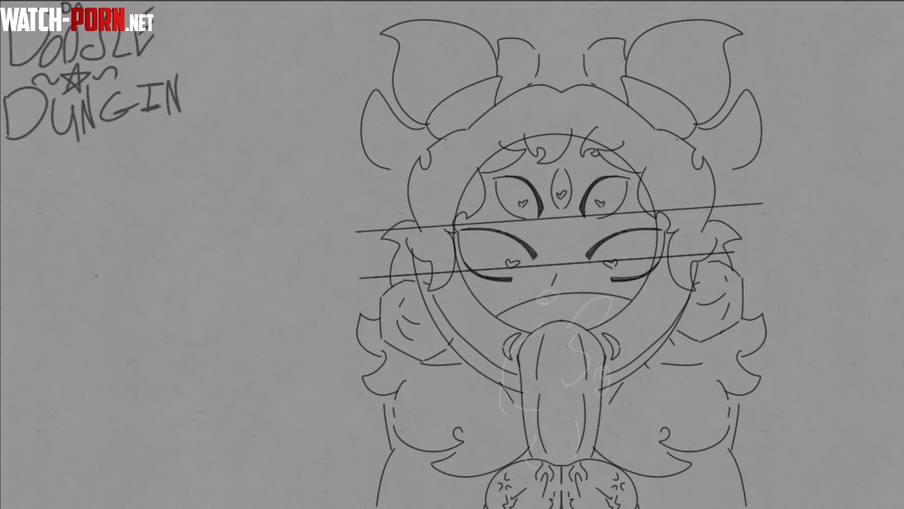 Muffet in da doodle dungin  [by me!] by heyilike2draw