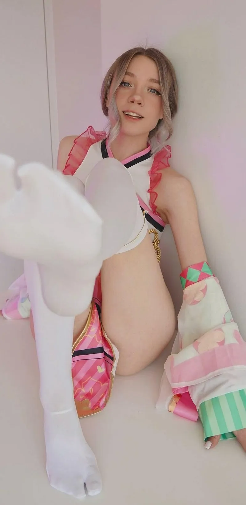 Thumbnail White stockings are too good for blondes by ShyVelvetRose